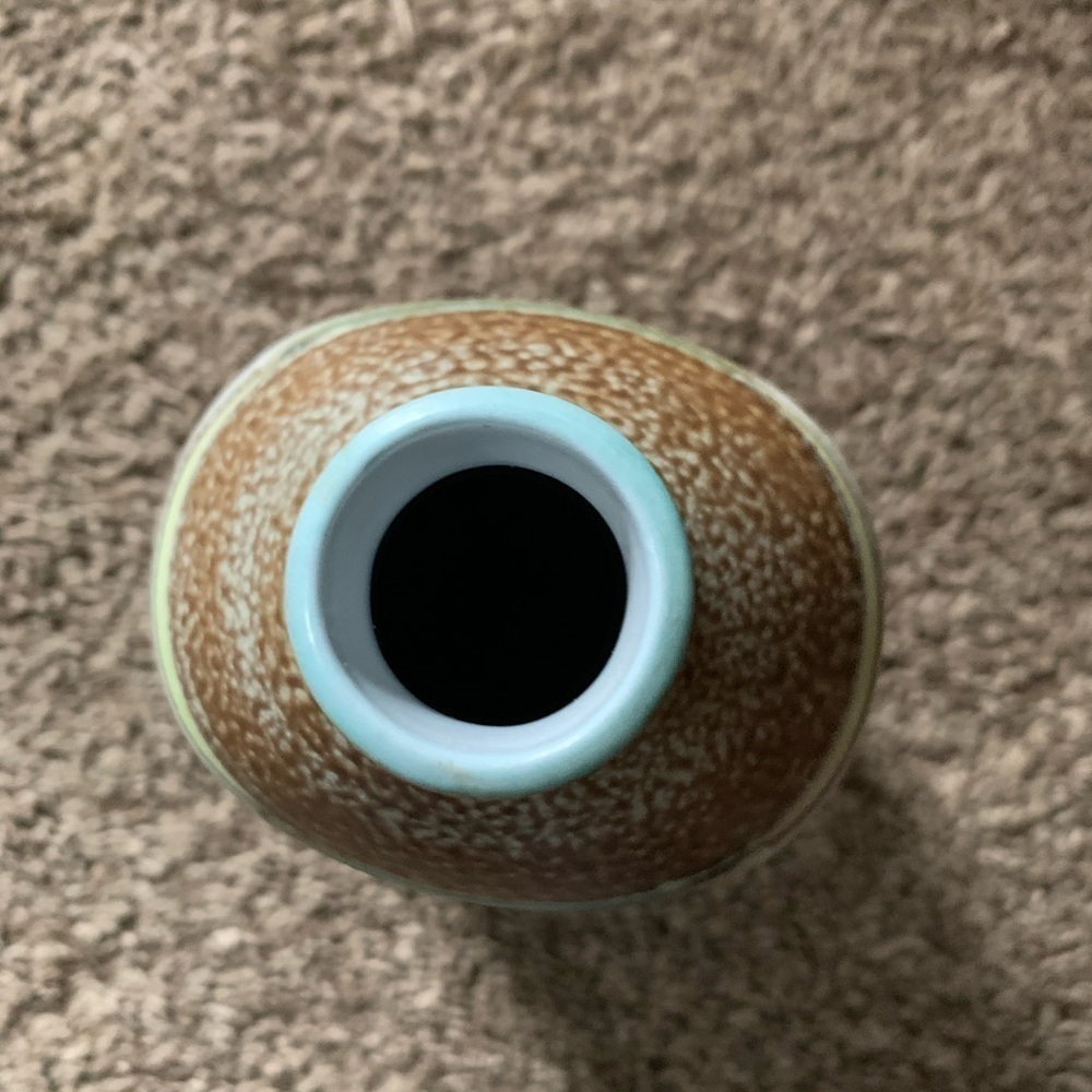 Vintage 1940s–1950s Nils Thorsson Fajance Vase with Bird Motif - Picture 4 of 5